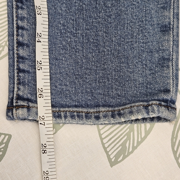 Madewell The Perfect Vintage Jeans Blue Distressed Jeans, Size 25 - Picture 7 of 8